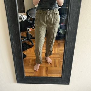 Topshop green pants